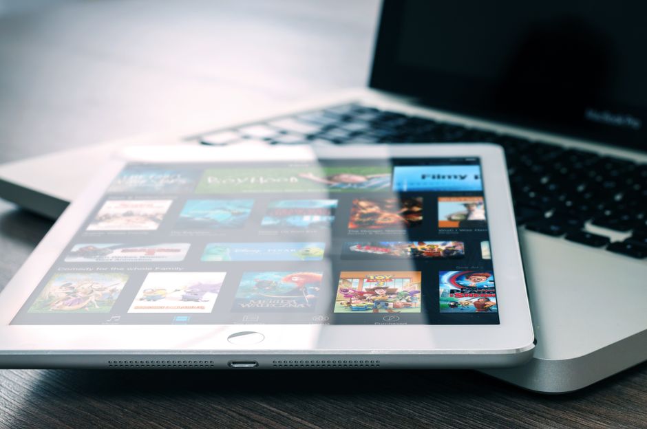 A streaming service interface displaying military drama options.